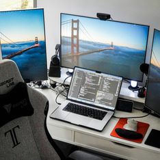 Coding workspace